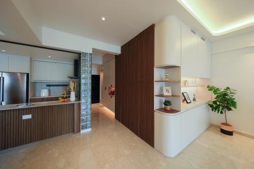 Contemporary Living Room at 370H Anchorage