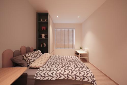 Contemporary Bedroom at 66 Mulberry