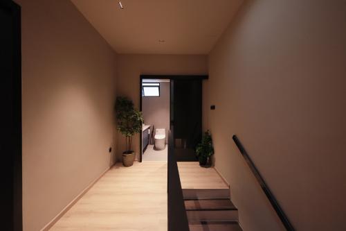 Contemporary Hallway at 66 Mulberry
