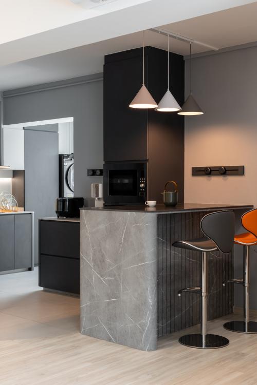 Contemporary Kitchen at Jalan Bukit Merah