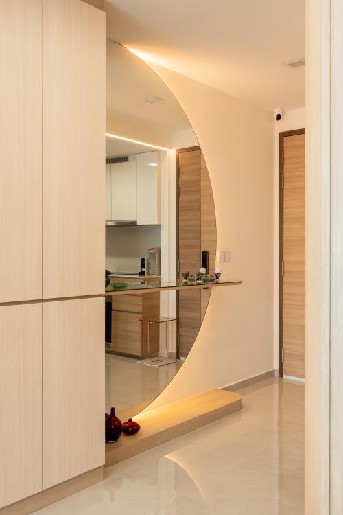 Scandinavian Living Room at Rymden 77