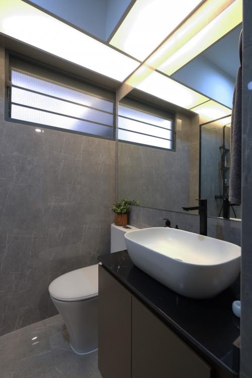 Contemporary Bathroom at 310A Punggol