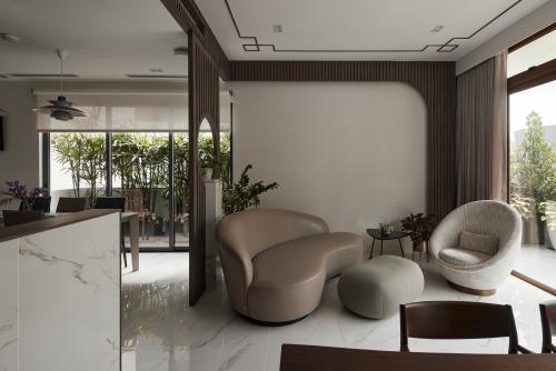Asian Living Room at Belgravia Green