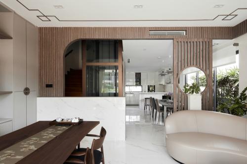 Asian Living Room at Belgravia Green