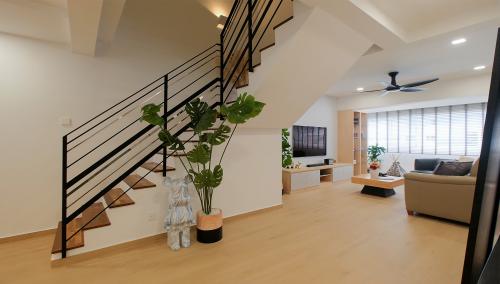 Scandinavian Living Room at 114 Clementi