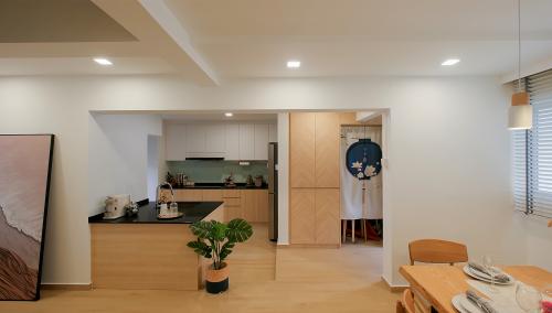 Scandinavian Living Room at 114 Clementi
