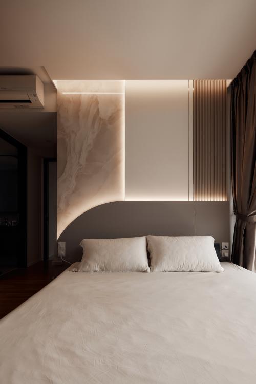 Modern Bedroom at Avenue South Residence