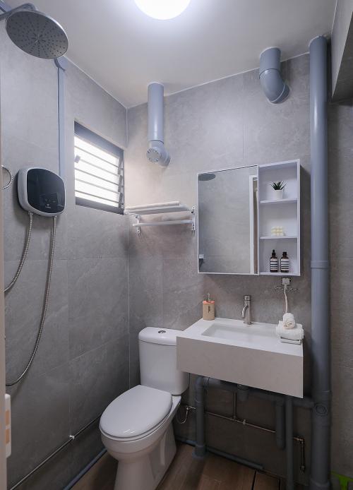 Scandinavian Bathroom at 42 Cassia Cresent