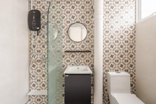 Scandinavian Bathroom at 230 Simei Street