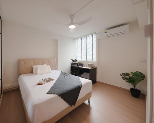 Scandinavian Bedroom at 504 Bedok North