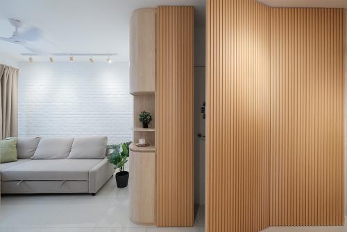 Scandinavian Living Room at 208B Clementi