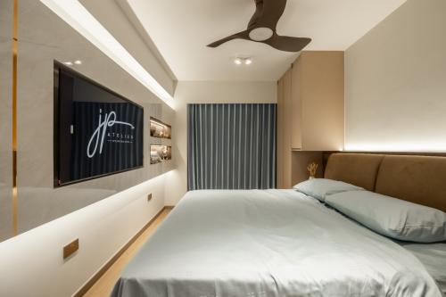 Modern Bedroom at 125A Tengah Drive