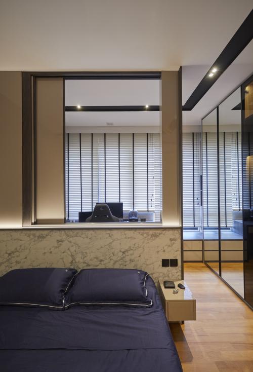 Scandinavian Bedroom at HDB Valley Spring