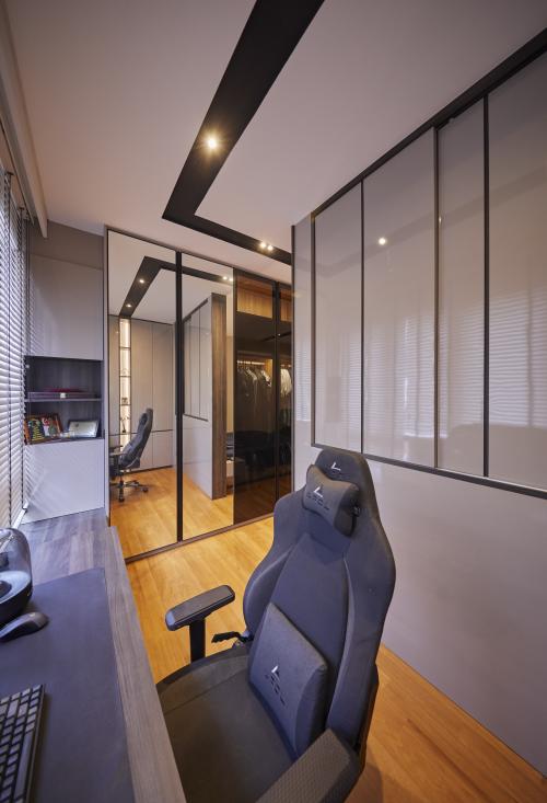 Scandinavian Bedroom at HDB Valley Spring