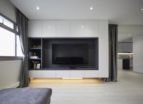 Scandinavian Living Room at HDB Tampines