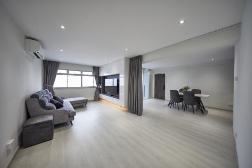 Scandinavian Living Room at HDB Tampines