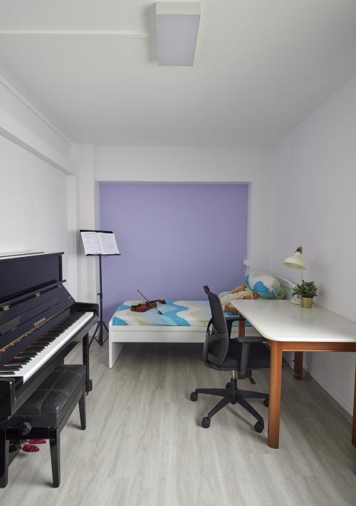 Scandinavian Bedroom at HDB Tampines