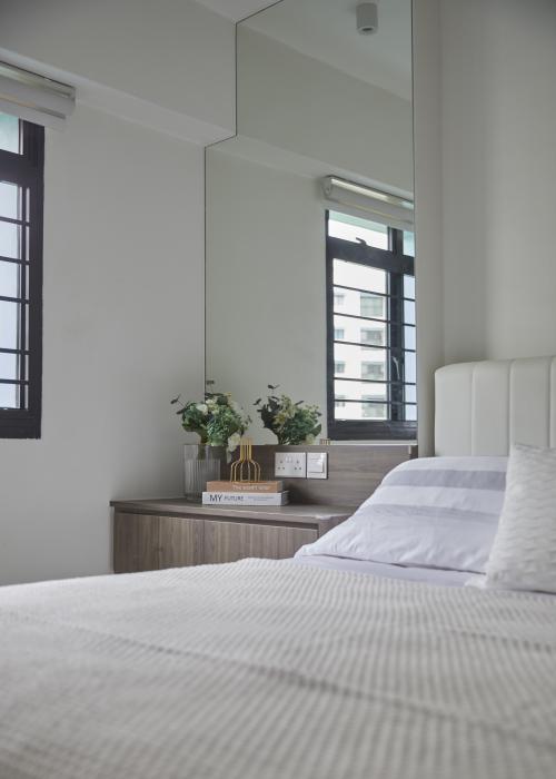 Scandinavian Bedroom at HDB Jurong West