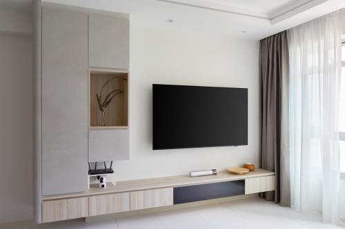 Modern Living Room at Punggol Central