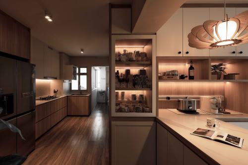 Scandinavian Kitchen at 18C Holland Drive
