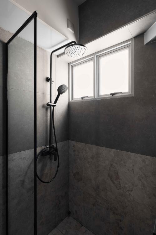 Scandinavian Bathroom at 18C Holland Drive