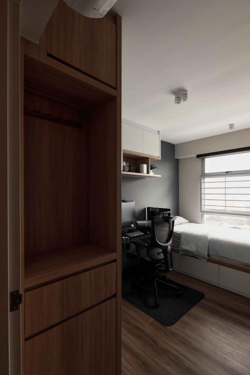 Scandinavian Bedroom at 18C Holland Drive