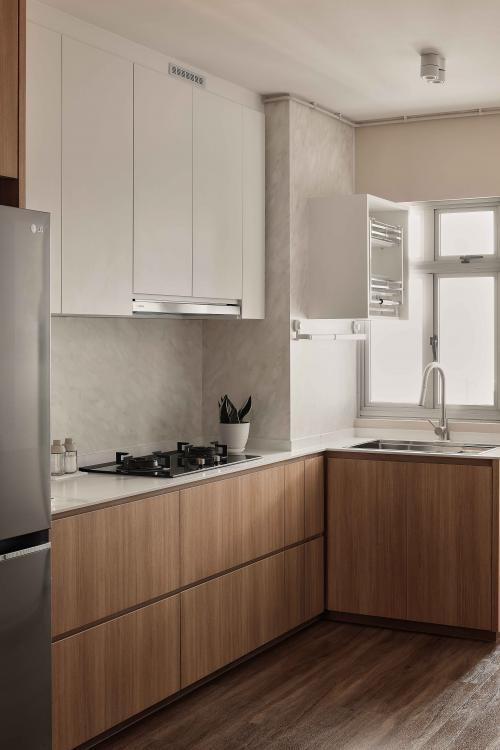 Scandinavian Kitchen at 18C Holland Drive