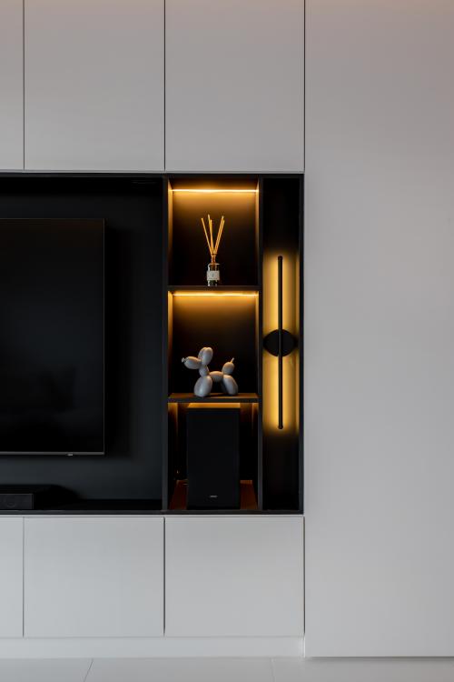 Contemporary Living Room at Tampines Street 62