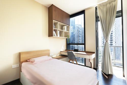 Contemporary Bedroom at 4 Bedroom Condo @ Parc Clementi