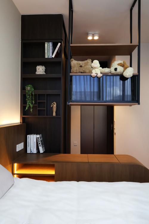 Contemporary Bedroom at 4 Bedroom Condo @ Parc Clementi
