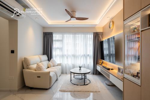 Modern Living Room at Dakota Breeze