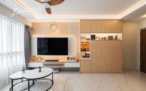 Modern Living Room at Dakota Breeze