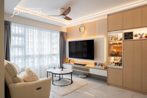 Modern Living Room at Dakota Breeze