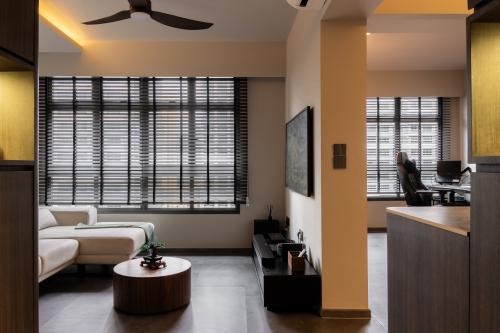Contemporary Living Room at Clementi Northarc