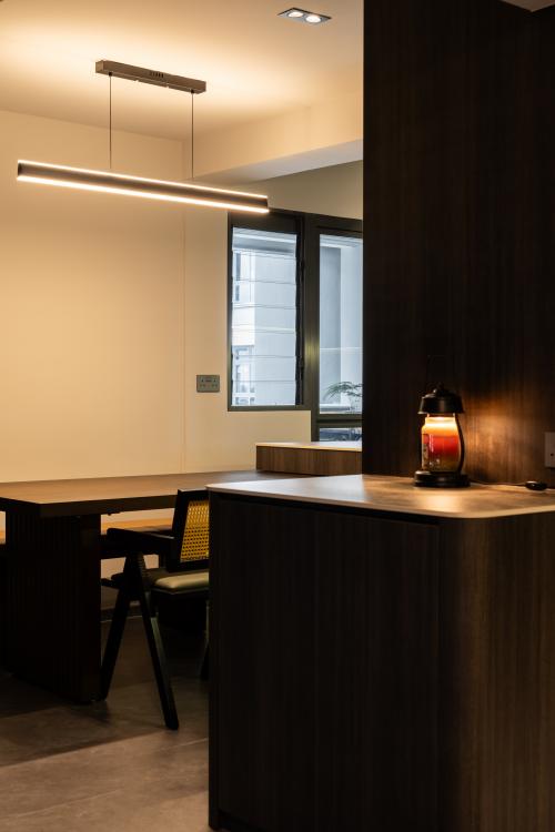Contemporary Dining Room at Clementi Northarc
