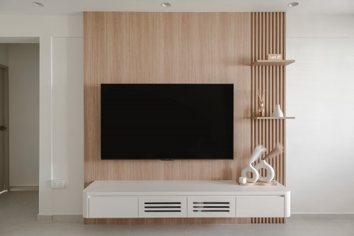 Scandinavian Living Room at Ang Mo Kio Avenue 3