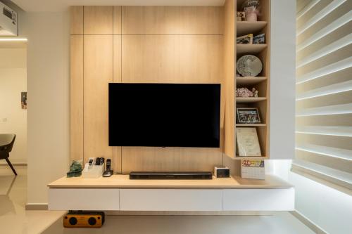 Contemporary Living Room at Fernvale Crest