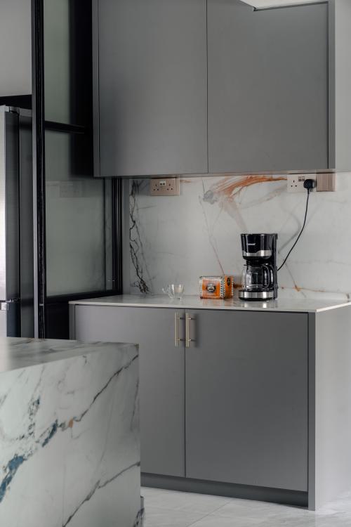 Contemporary Kitchen at Bidadari Park Drive