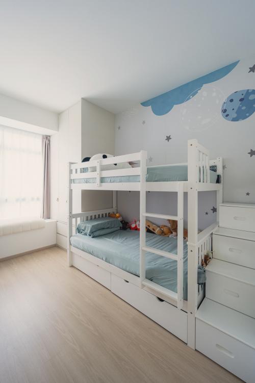 Minimalist Bedroom at City Square Residences