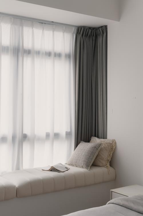 Minimalist Bedroom at City Square Residences