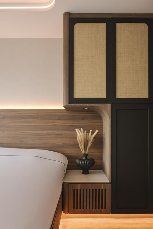 Modern Bedroom at Waterfront Key