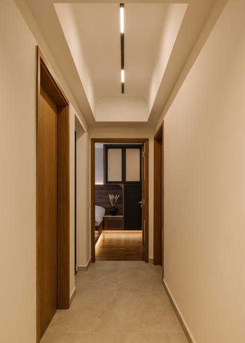 Modern Hallway at Waterfront Key