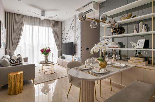 Modern Living Room at Verdale