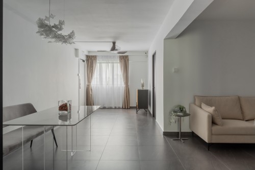 Modern Living Room at Jurong East Street 32