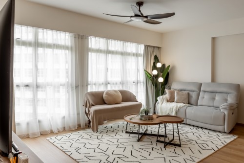 Scandinavian Living Room at Sumang Walk