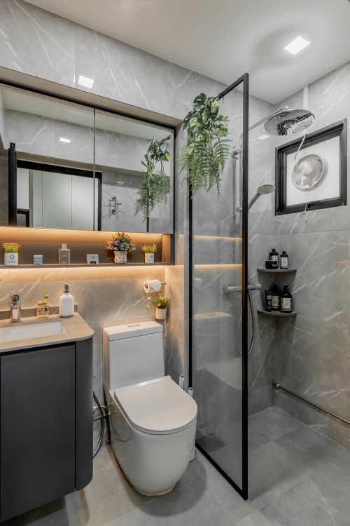Modern Bathroom at Sembawang Drive