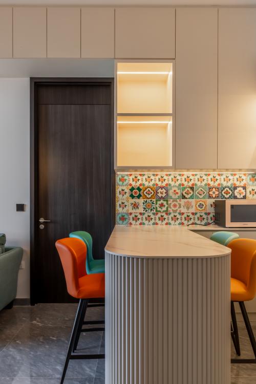Asian Living Room at Sky Everton