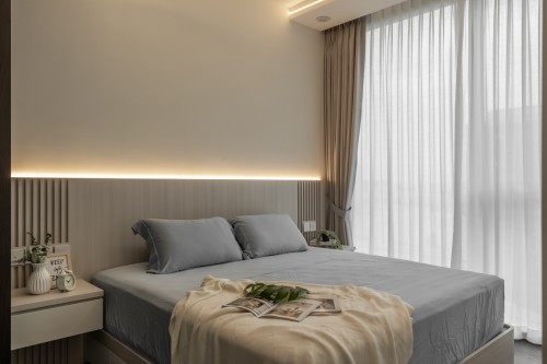 Contemporary Bedroom at Parc Clematis