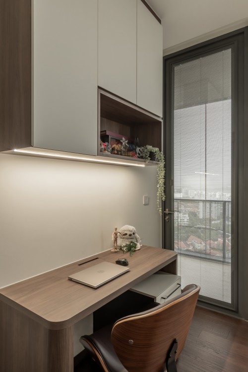 Contemporary Bedroom at Parc Clematis