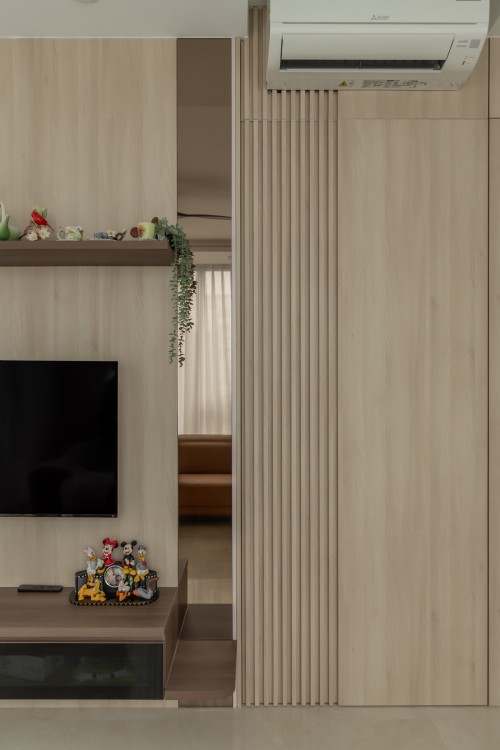Contemporary Living Room at Parc Clematis